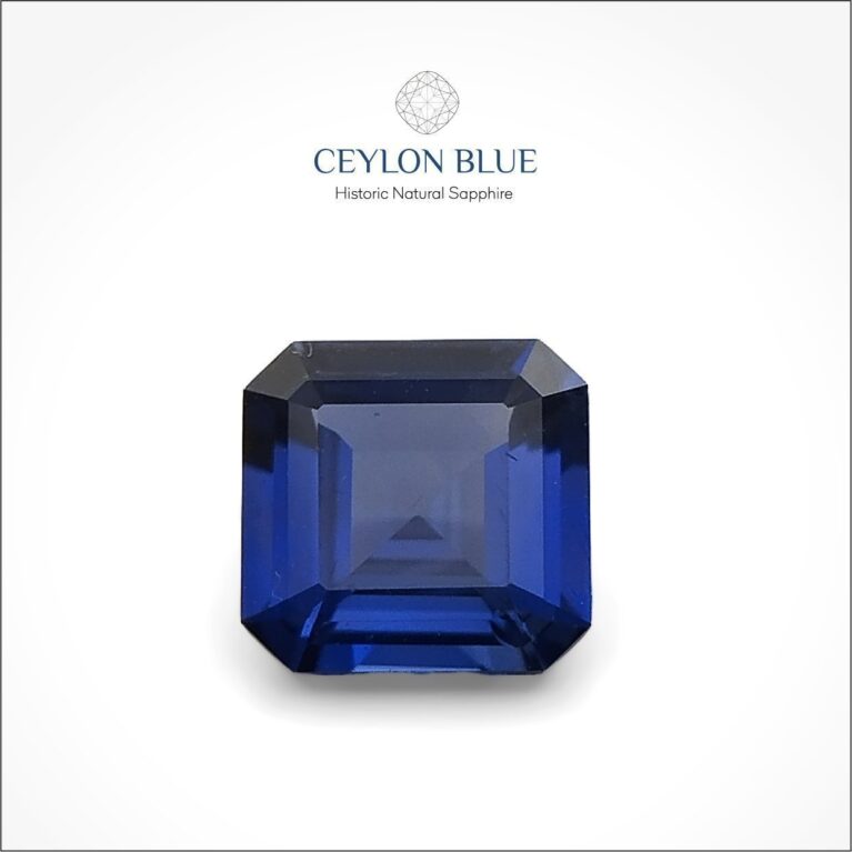 Ceylon Blue Sapphire - Royal Blue 0.60ct Octagon Shape - CB 0001