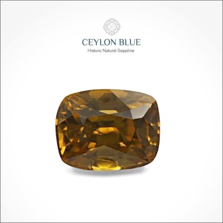 Brownish Yellow Zircon 1.79ct Long Cushion Shape - CB 0013