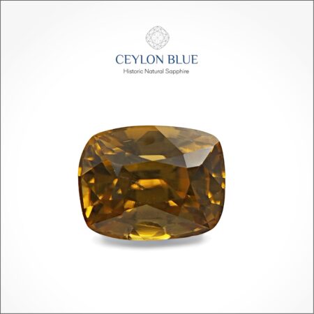 Brownish Yellow Zircon 1.79ct Long Cushion Shape - CB 0013