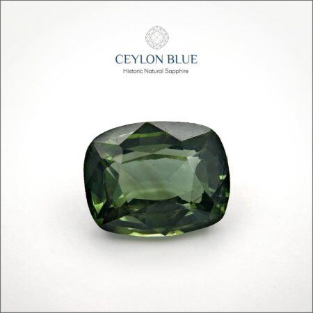 Green Zircon 1.63ct Cushion Shape - CB 0014