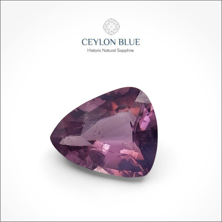 Purple Spinel 0.70ct Triangular Shape - CB 0019