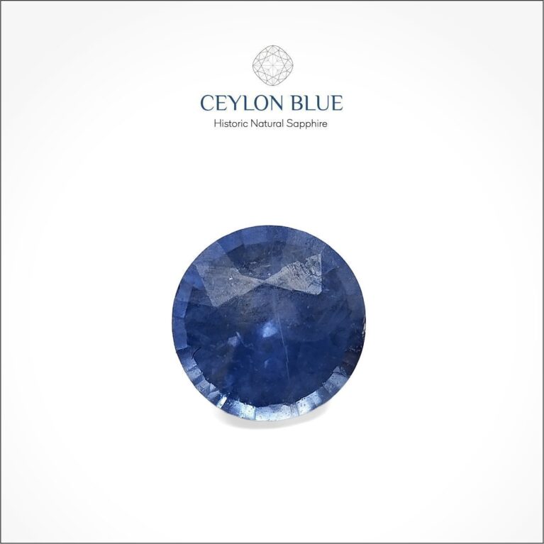 Blue Sapphire 0.37ct Round Shape - CB 0030