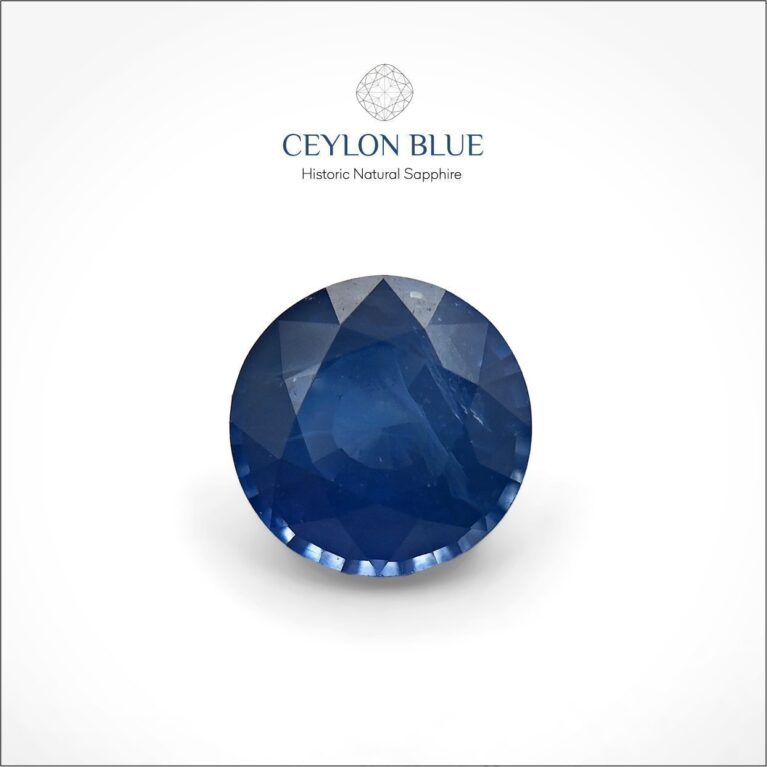 Cornflower Sapphire 0.58ct Round Shape - CB 0032