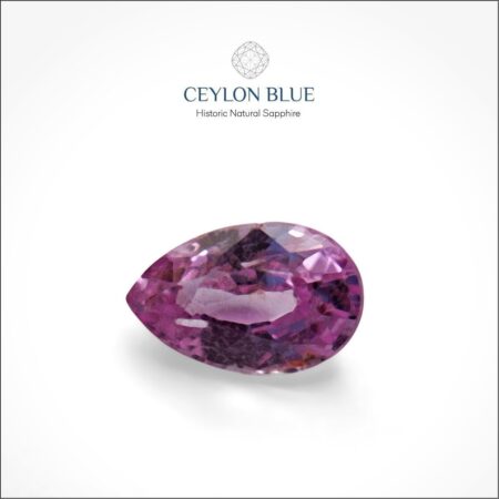 Pink Sapphire 0.48ct Pear Shape - CB 0037