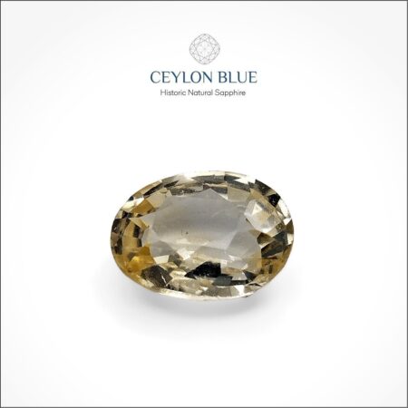 Yellow Sapphire 0.64ct Oval Shape - CB 0040