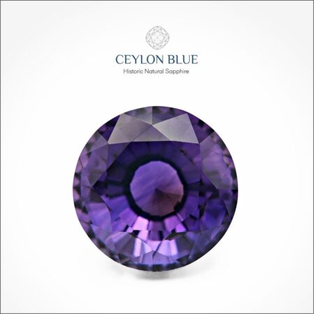 Purple Amethyst 1.10ct Round Shape - CB 0021