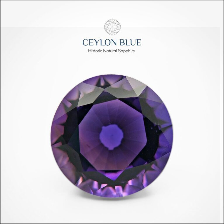 Purple Amethyst 3.85ct Round Shape - CB 0023