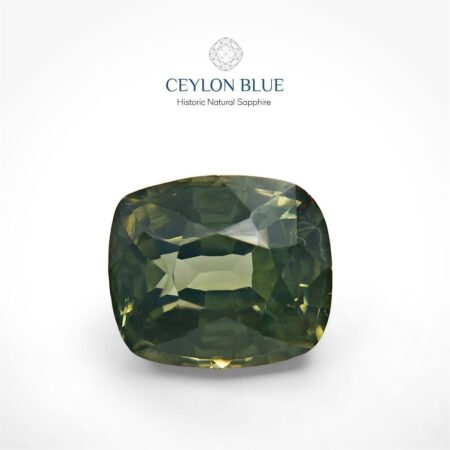 Yellowish Green Zircon 1.54ct Cushion Shape - CB 0015