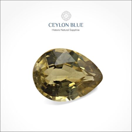 Greenish Yellow Chrysoberyl 0.83ct Pear Shape - CB 0029