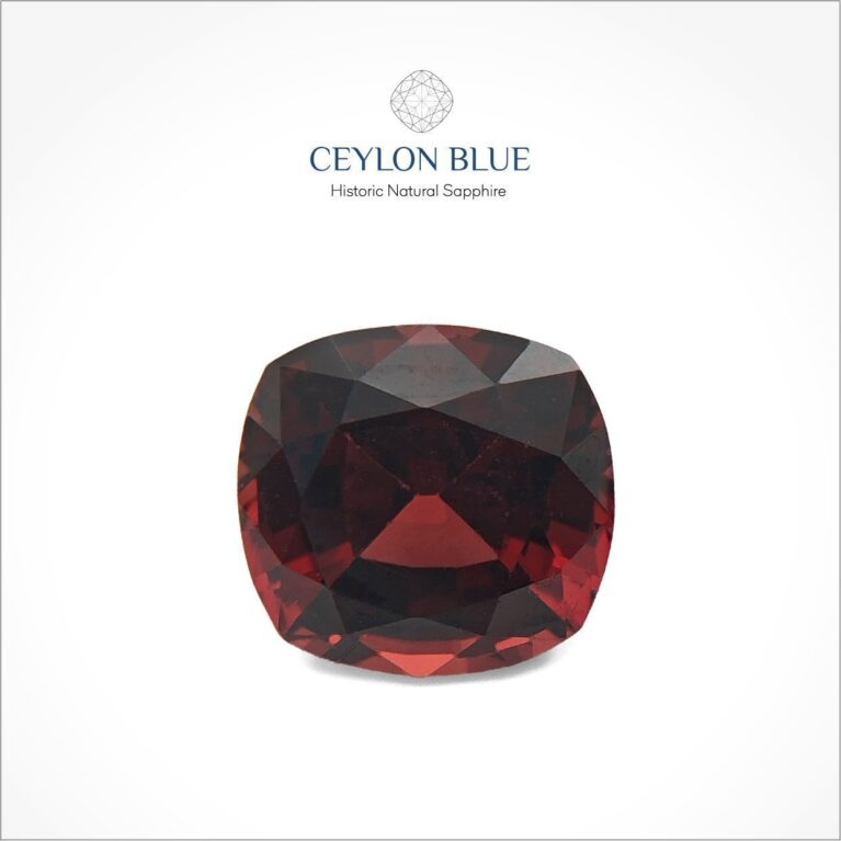 Red Almandine Garnet 2.40ct Cushion Shape - CB 0082