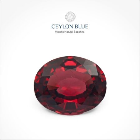 Red Almandine Garnet 1.95ct Oval Shape - CB 0085