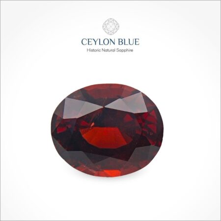 Red Almandine Garnet 2.60ct Oval Shape - CB 0088