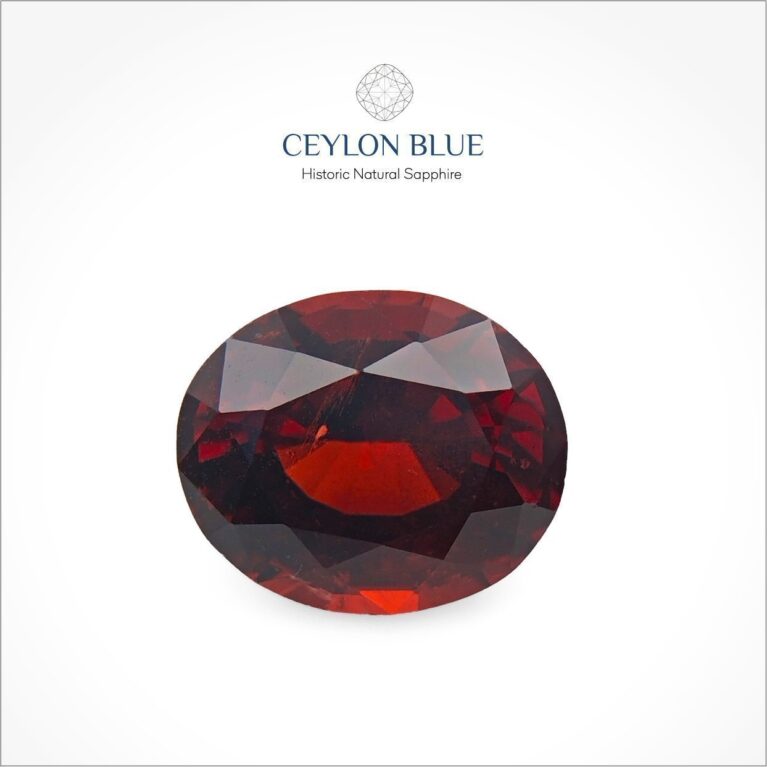 Red Almandine Garnet 2.60ct Oval Shape - CB 0088