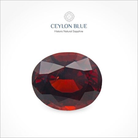 Red Almandine Garnet 2.60ct Oval Shape - CB 0088