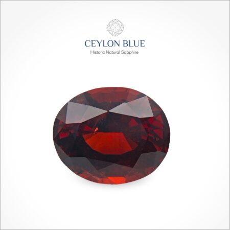 Red Almandine Garnet 2.60ct Oval Shape - CB 0088