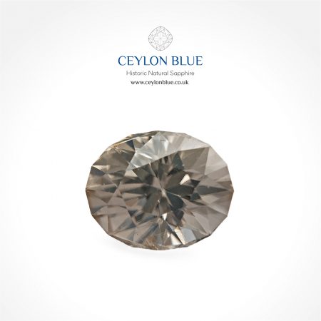 Champagne Zircon 3.25ct Oval Shape - CB 0060