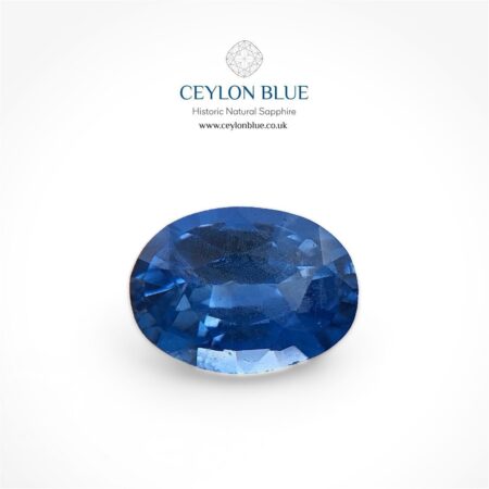 Cornflower-Blue-Sapphire-0.65ct Oval- CB 0100