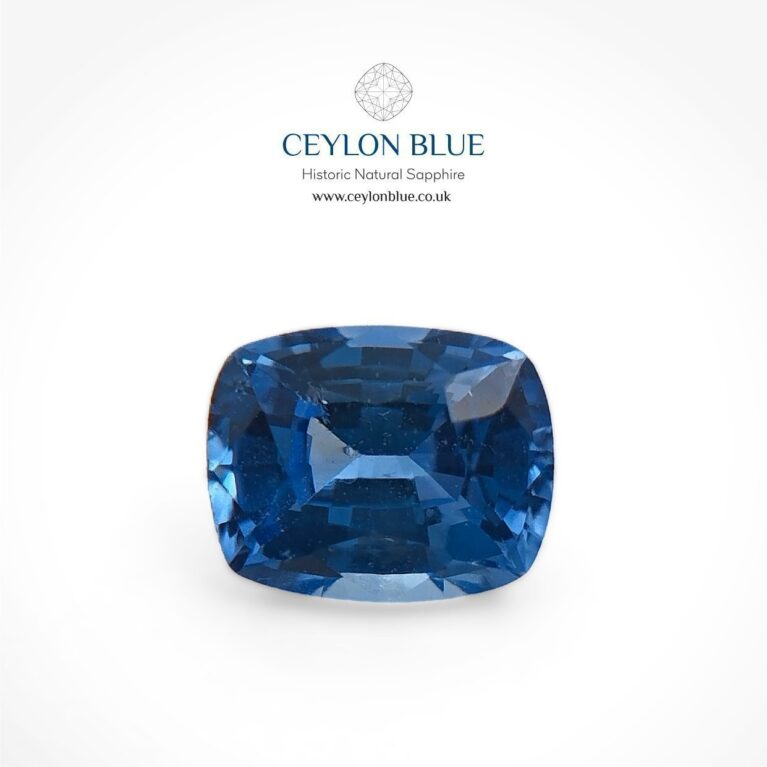 Cornflower Blue Sapphire 0.75ct Long Cushion - CB 0101