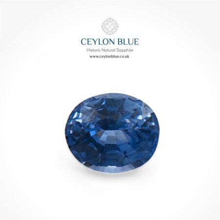 Cornflower Blue Sapphire 0.70ct Oval - CB 0102