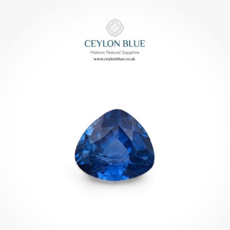 Cornflower Blue Sapphire 0.60ct Trillion - CB 0105