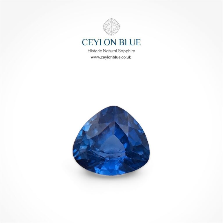 Cornflower Blue Sapphire 0.60ct Trillion - CB 0105