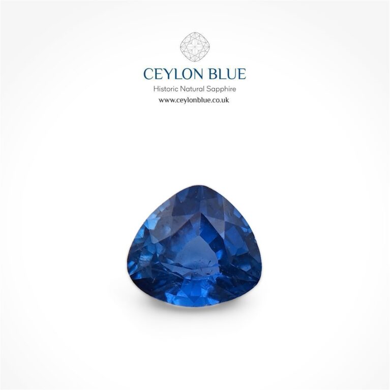 Cornflower Blue Sapphire 0.60ct Trillion - CB 0105