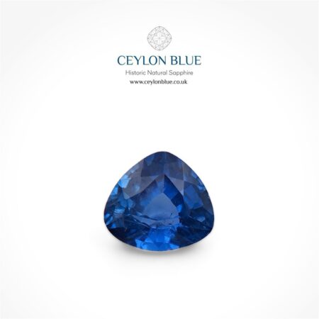 Cornflower Blue Sapphire 0.60ct Trillion - CB 0105