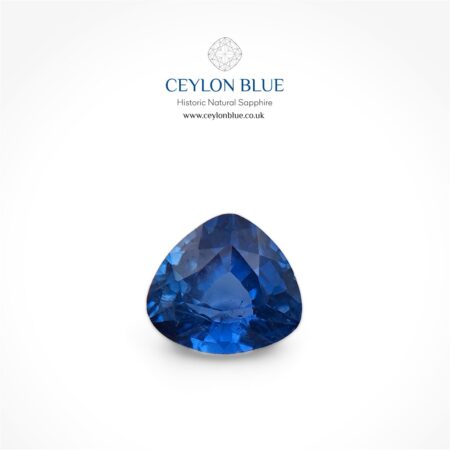 Cornflower Blue Sapphire 0.60ct Trillion - CB 0105