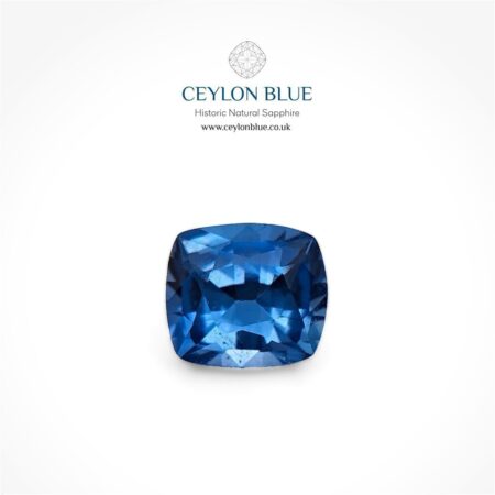 Cornflower Blue Sapphire 0.65ct Cushion - CB 0106