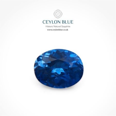 Cornflower Blue Sapphire 0.55ct Oval - CB 0108