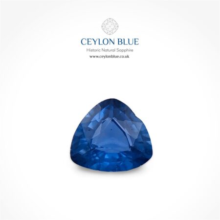 Cornflower Blue Sapphire 0.35ct Trillion - CB 0109