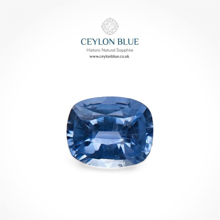 Cornflower Blue Sapphire 0.60ct Long Cushion - CB 0110