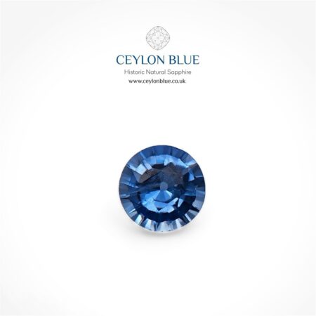 Cornflower Blue Sapphire 0.15ct Round - CB 0111