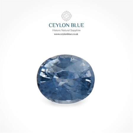 Sky Blue Sapphire 0.90ct Oval - CB 0114