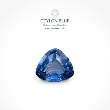 Cornflower Blue Sapphire 0.35ct Trillion - CB 0115