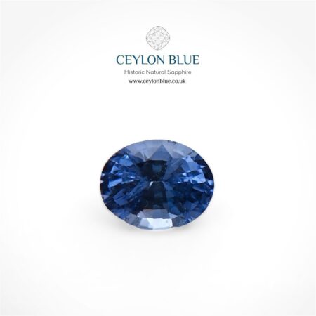 Cornflower Blue Sapphire 0.45ct Oval - CB 0117