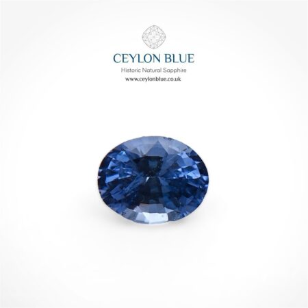 Cornflower Blue Sapphire 0.45ct Oval - CB 0117