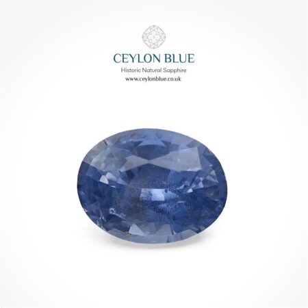 Cornflower Blue Sapphire 0.95ct Oval - CB 0119