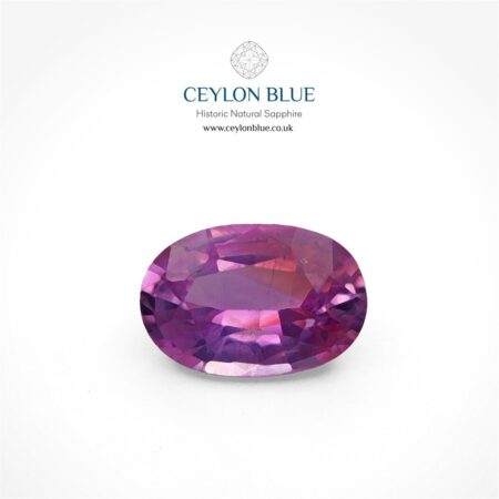 Pink Sapphire 0.60ct Oval Shape - CB 0120