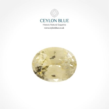 Yellow Sapphire 1.10ct Oval Shape - CB 0123