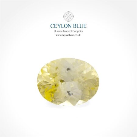 Yellow Sapphire 1.00ct Oval Shape - CB 0124