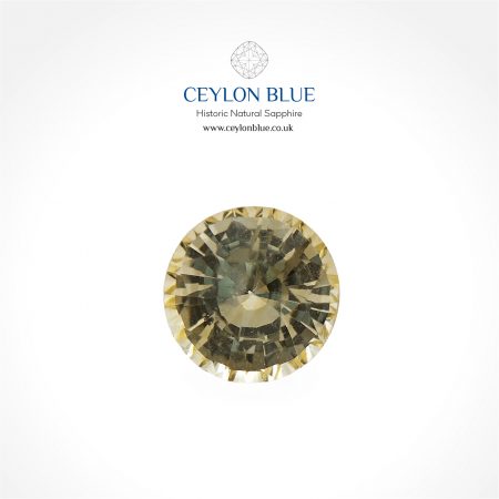 Yellow Sapphire 0.75ct Round Shape - CB 0130