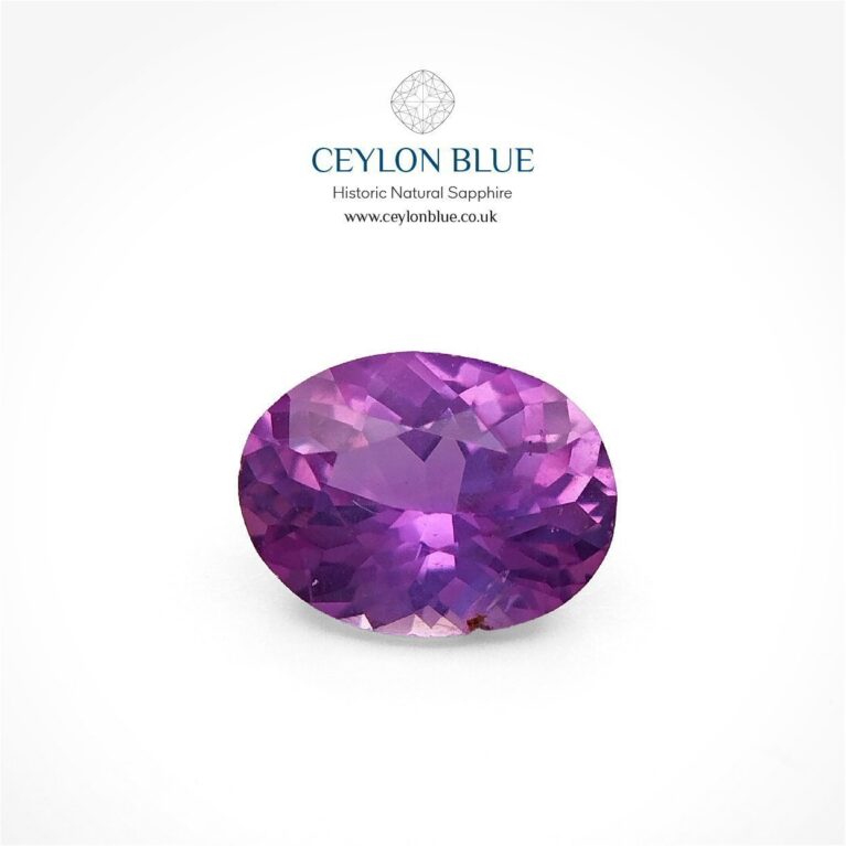 Pink Sapphire 0.60ct Oval Shape - CB 0143