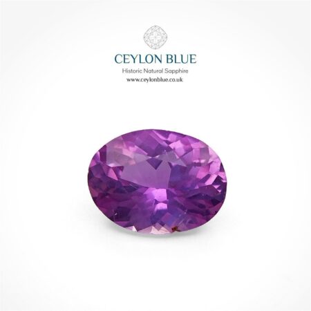 Pink Sapphire 0.60ct Oval Shape - CB 0143