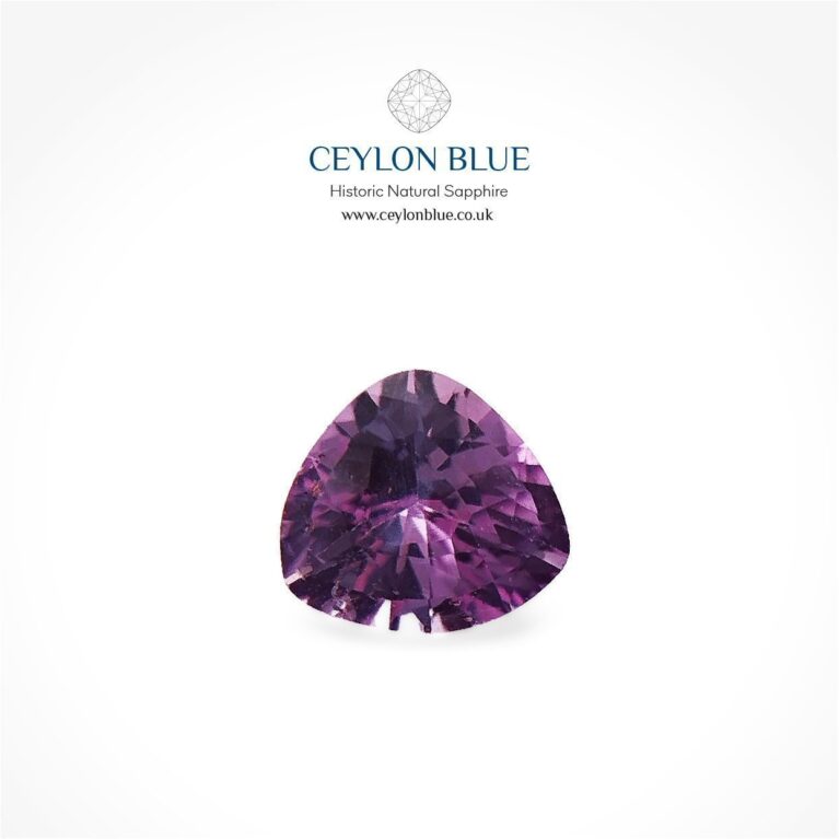 Pink Sapphire 0.30ct Trillion Shape - CB 0146