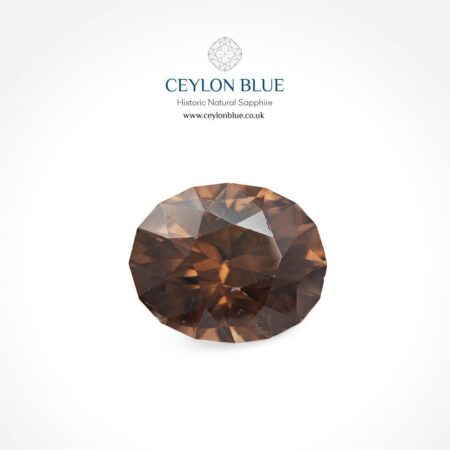 Brown Zircon 3.25ct Oval Shape - CB 0057