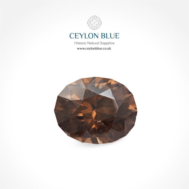 Brown Zircon 3.25ct Oval Shape - CB 0057
