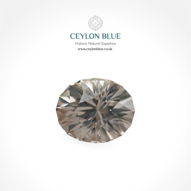 Champagne Zircon 2.30ct Oval Shape - CB 0058