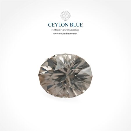 Champagne Zircon 2.30ct Oval Shape - CB 0058