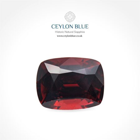Red Almandine Garnet 2.85ct Cushion - CB 0149